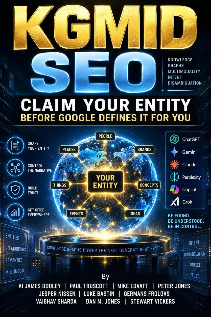 Cover of KGMID SEO: Claim Your Entity Before Google Defines It for You